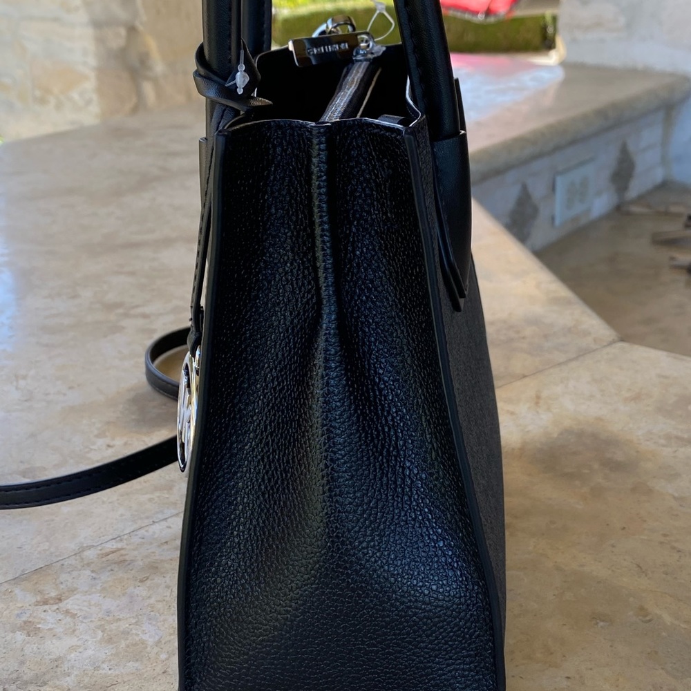Michael Kors Mercer Medium signature satchel black - Picture 4 of 11